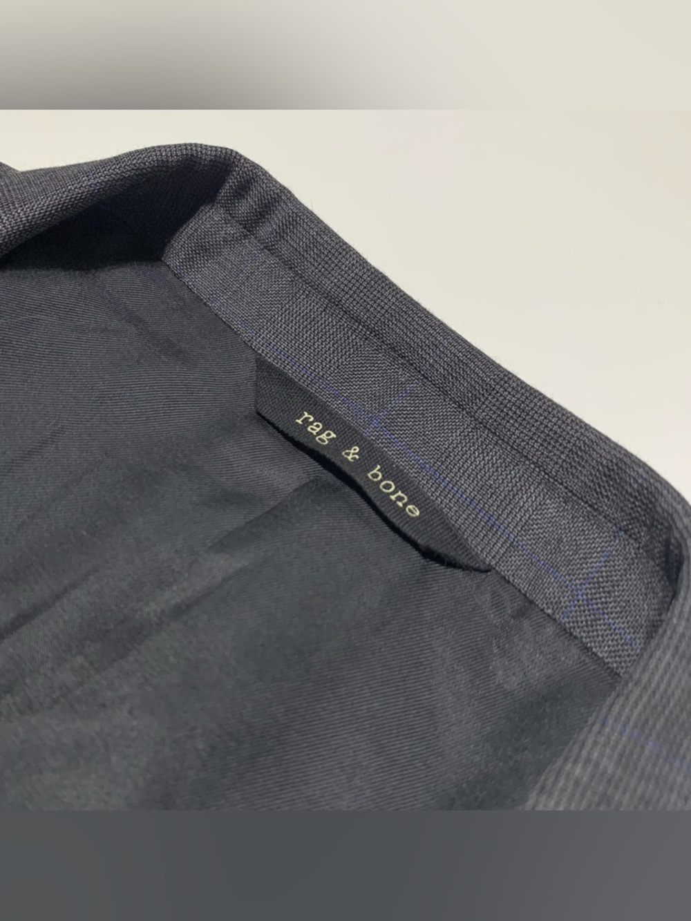Rag & Bone Blazer Suit 100% Wool Gray Mens Size US 40 Pant Size 30x32 - Picture 9 of 14